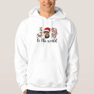 Rottweiler Christmas Rottie Xmas Party Rottweiler  Hoodie