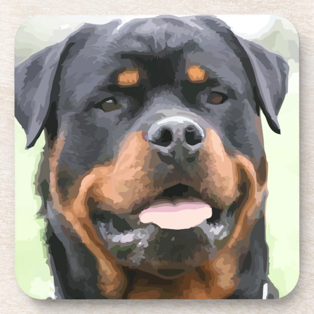rottweiler coaster (Front)