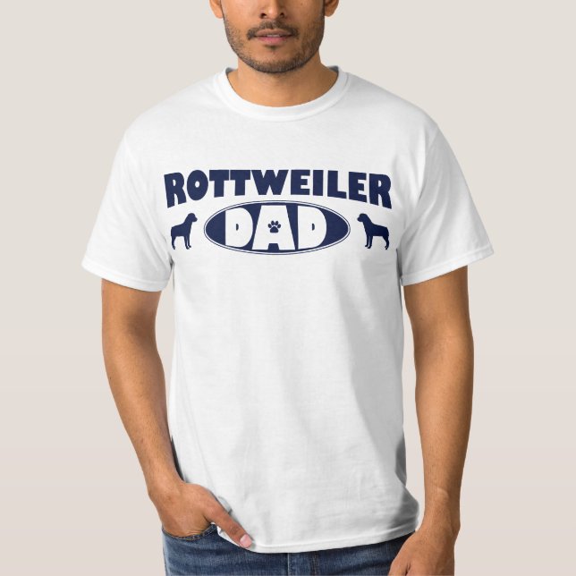 Rottweiler Dad T-Shirt (Front)