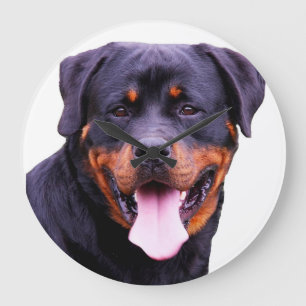 "Rottweiler"design wall clocks