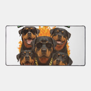 Rottweiler desk mat