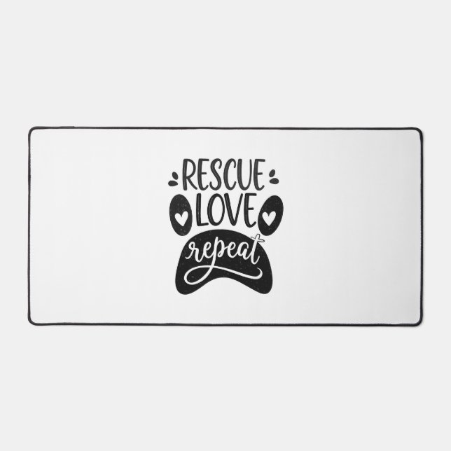 Rottweiler   desk mat (Front)