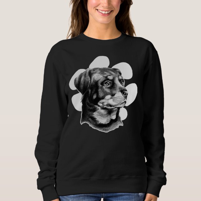 Rottweiler Devotion Sweatshirt (Front)