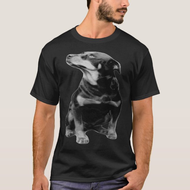 Rottweiler Dog 35 T-Shirt (Front)