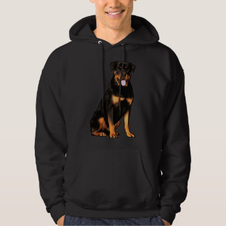 Rottweiler Dog 39 Hoodie
