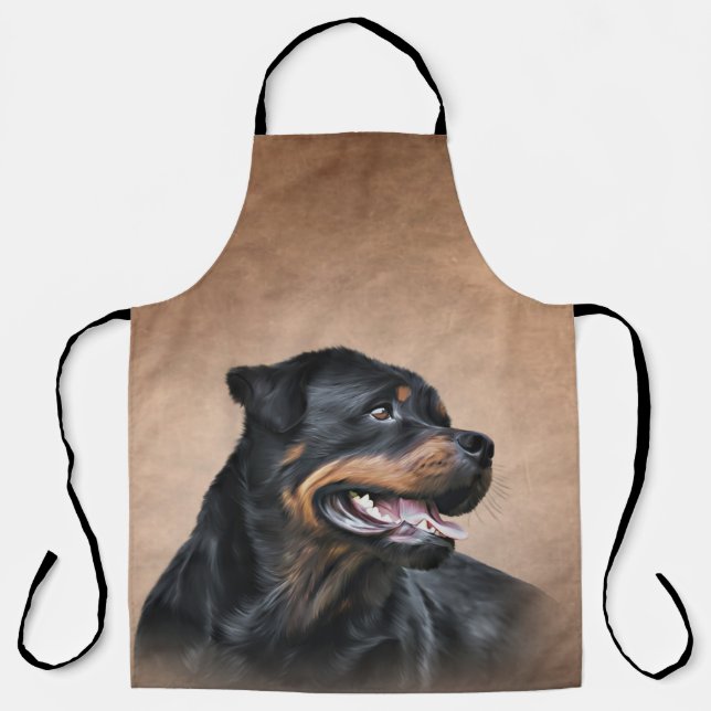 Rottweiler dog apron (Front)