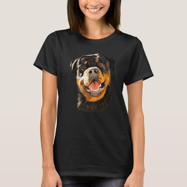 Rottweiler Dog Breed   T-Shirt (Front)