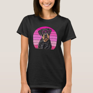 Rottweiler Dog For Women Girls Vintage Rott Rottie T-Shirt