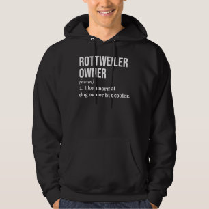 Rottweiler Dog For Women Hoodie