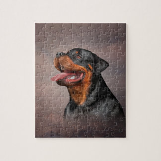 Rottweiler dog jigsaw puzzle