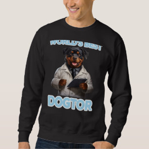 Rottweiler Dog Owner Rottie Dad Mom World's Best D Sweatshirt