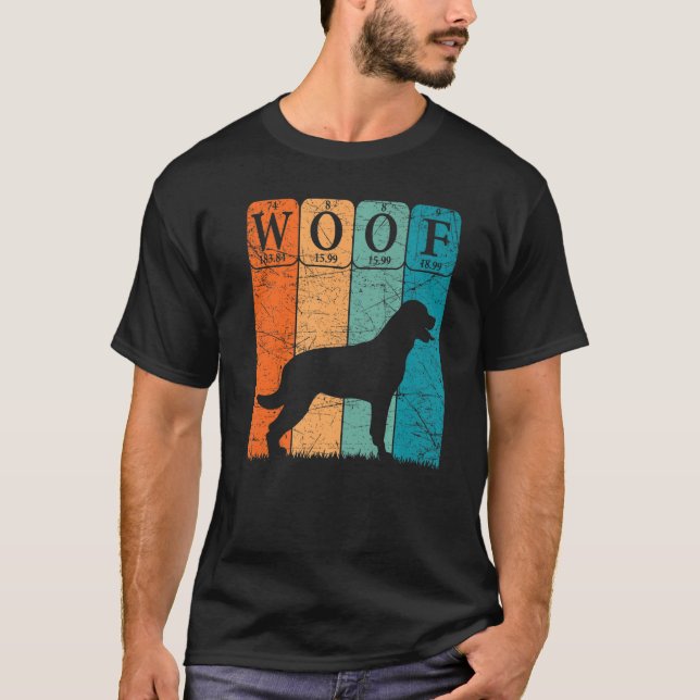 Rottweiler Dog Periodic Table Elements Dog Lover F T-Shirt (Front)