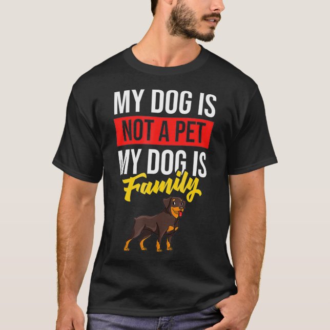 Rottweiler Dog Puppies Owner Lover T-Shirt (Front)