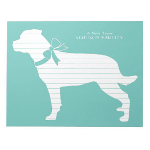 Rottweiler Dog Puppy Rottie Notepad