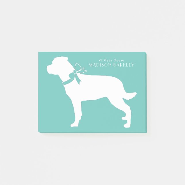 Rottweiler Dog Puppy Rottie Post-it Notes (Front)