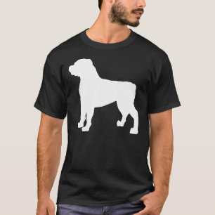 Rottweiler Dog Silhouette 22 T-Shirt