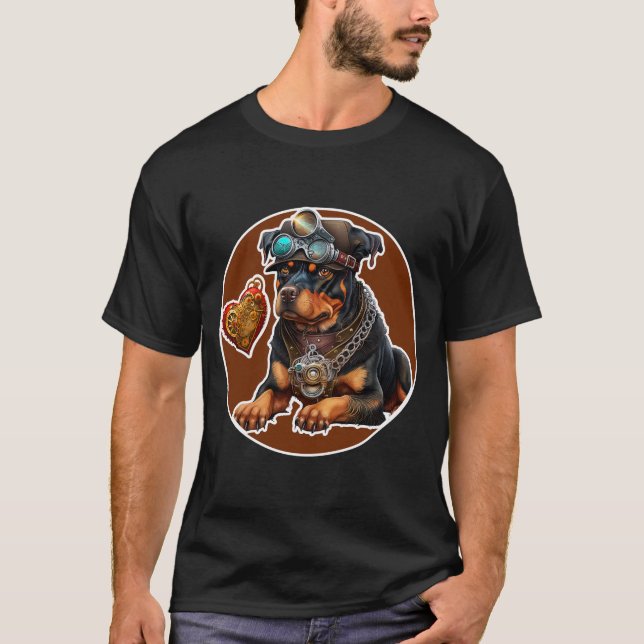 Rottweiler Dog T-Shirt (Front)