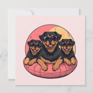 Rottweiler Dogs Summer Pool Floaties