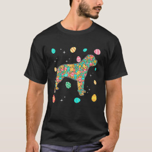 Rottweiler Eggs Easter Day Dog Dad Dog Mom T-Shirt