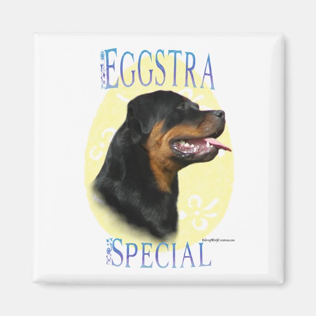 Rottweiler Eggstra Special - Magnet (Front)
