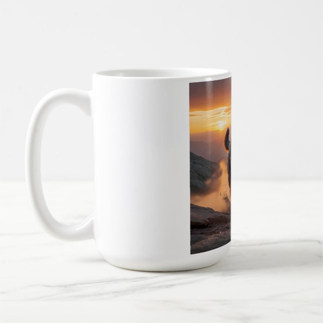 Rottweiler Elegant Café Mug (Gauche)