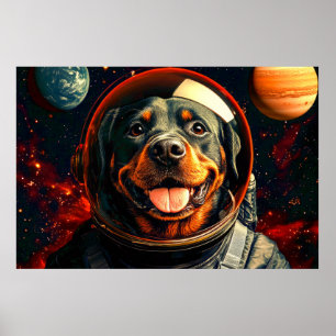 Rottweiler Explores Poster