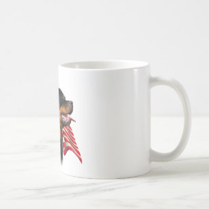 Rottweiler Flag Coffee Mug