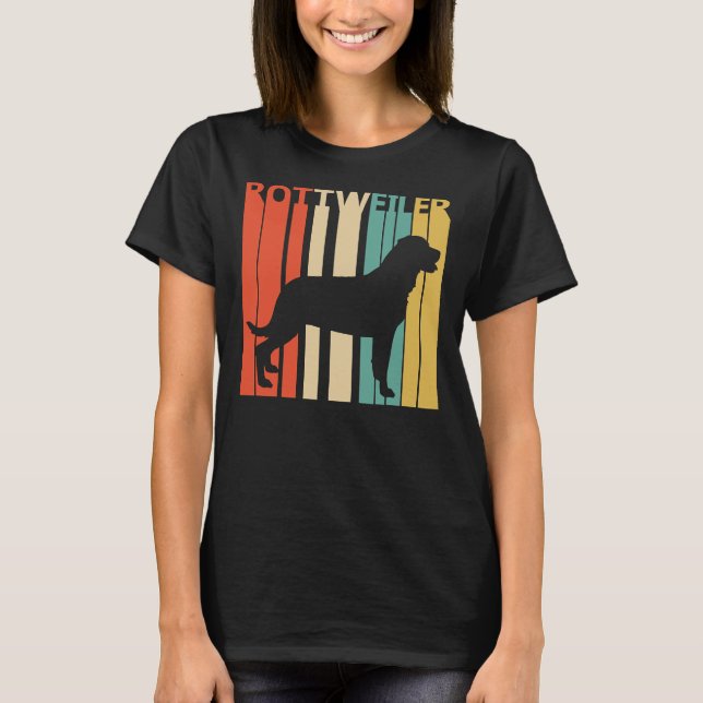 Rottweiler  For Dog Dad Or Dog Mom T-Shirt (Front)