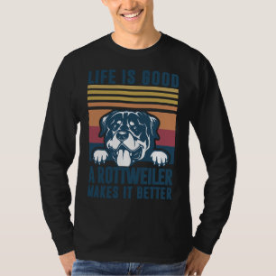 Rottweiler For Men Women Rottweiler Mom Dad Rottw T-Shirt