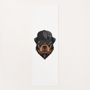 Rottweiler Gangster  Yoga Mat