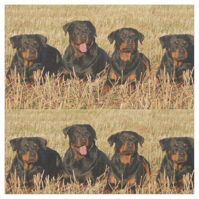 rottweiler-group.png fabric (Close Up)