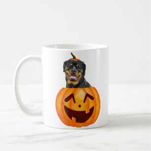 Rottweiler Halloween Coffee Mug