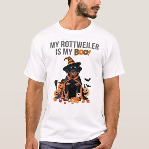 Rottweiler Halloween Costume  My Rottweiler is My  T-Shirt