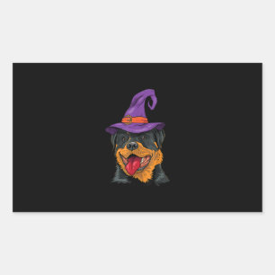 rottweiler halloween dog rottie funny gift sticker