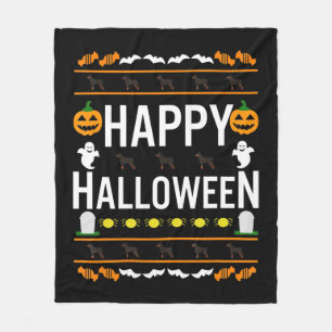 Rottweiler Halloween Lazy Ugly Costume Dog T-Shirt Fleece Blanket