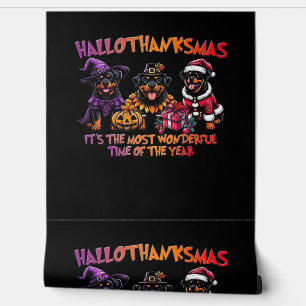 Rottweiler Halloween Thanksgiving Christmas Classi Wallpaper