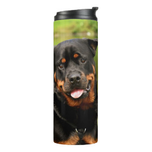 Rottweiler Happy Thermal Tumbler
