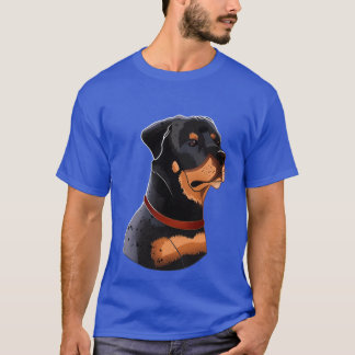Rottweiler Head T-Shirt