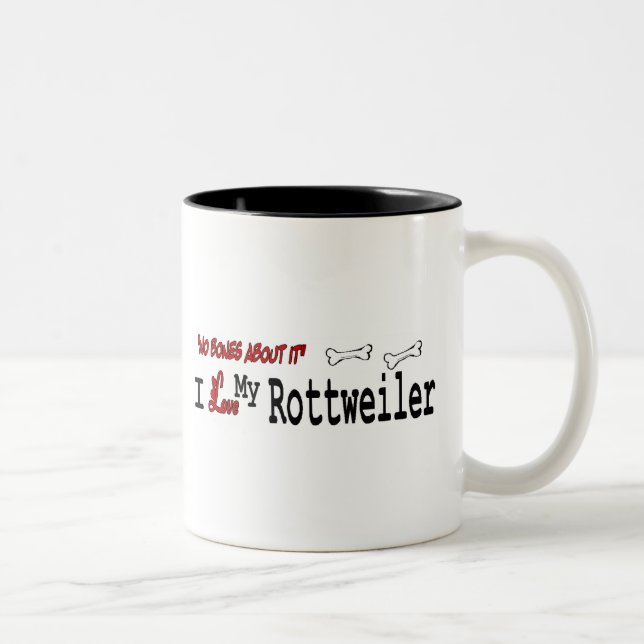 Rottweiler (I Love) Mug (Right)