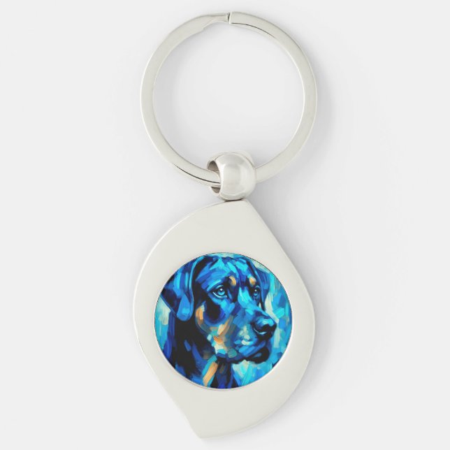 Rottweiler Keychain (Front)