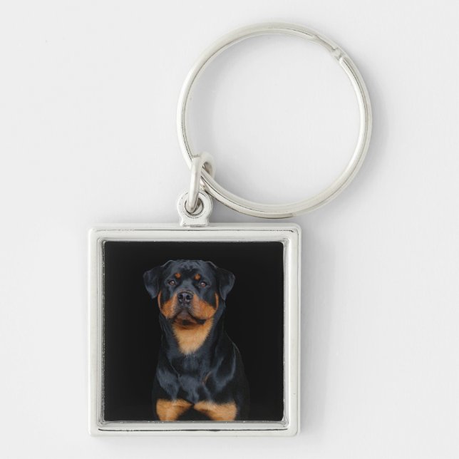 Rottweiler  keychain (Front)