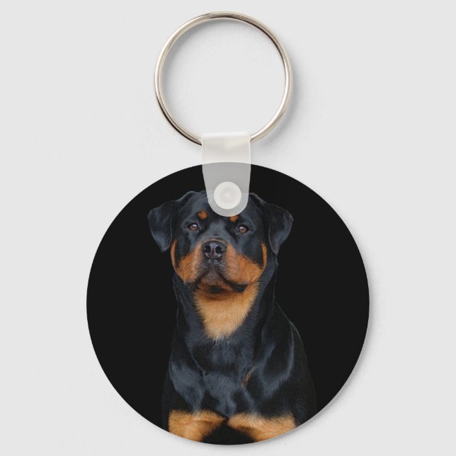 Rottweiler  keychain (Front)