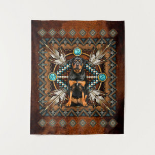 ROTTWEILER Lover Gift, Funny Rottweiler Dog Gift Tapestry