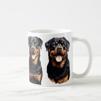 Rottweiler lovers coffee mugs