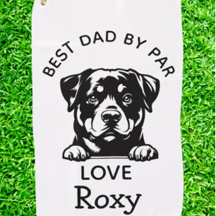 Rottweiler-Loving  Golf Towel