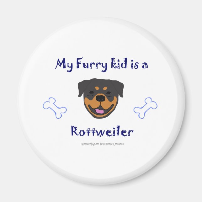 Rottweiler Magnet (Front)