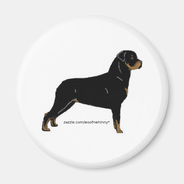Rottweiler Magnet (Front)
