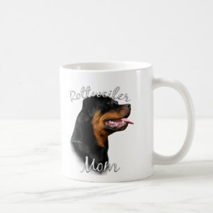 Rottweiler Mom 2 Coffee Mug