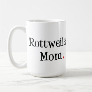 Rottweiler Mom Coffee Mug