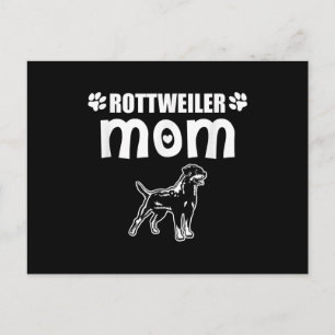 Rottweiler Mom I Dog Mom Owner Gift Postcard